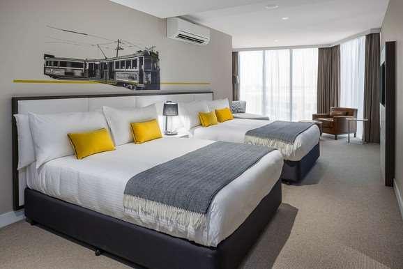 Peppers Docklands Hotel Melbourne Kamer foto